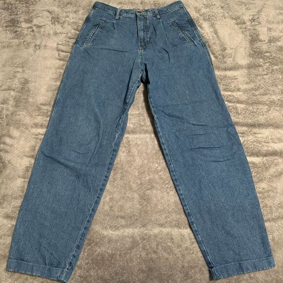 Jones & Co Vintage Straight High Waist Jeans 12 - Picture 1 of 8